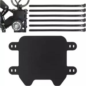 케이블 타이가 있는 오토바이 전면 번호판 라이트 비 S/X와 호환되는 전기 자전거 고정용 번호 액세서리