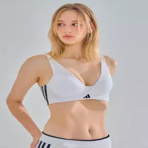 아디다스 퍼포먼스 여성 에어로 쿨링 핏 브라팬티 2종세트 (화이트)