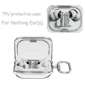 투명 이어폰 케이스 Nothing Ear(a) 임팩 방지 보호 키체인 헤드폰 박스 스킨 커버