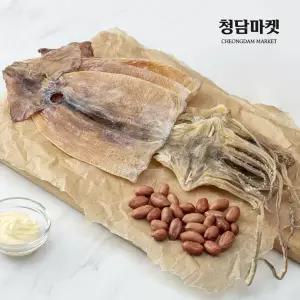 국산 동해안 건조오징어 5마리 300g