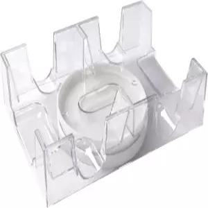 GSE 게임 및 스포츠 전문가 2층 회전 카나스타 카드 트레이 듀얼 데크 360 플레이 홀더 손과 발 루미 UNO