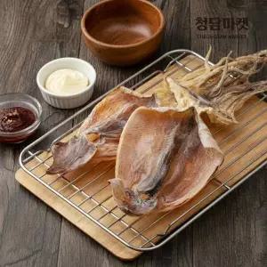국산 동해안 건조오징어 10마리 500g