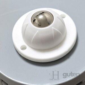 구텐샵 소형 부착식 부착식바퀴 회전 2구 볼바퀴 MK 소형가전 무소음 터 의자바퀴