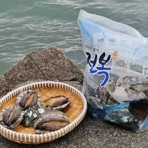 완도 프리미엄 산소포장 활 전복 완도전복 1kg 8-10미