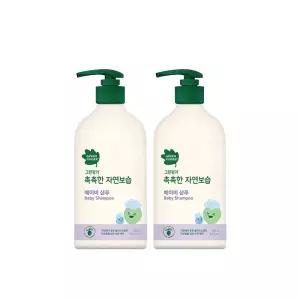 그린핑거 촉촉한 자연보습 베이비 샴푸 500ml X 2EA 저자극