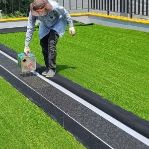 쉼터프 인조잔디 롤 조경 베란다 마당 옥상 테라스 매트 시공 16mm 2m x 25m