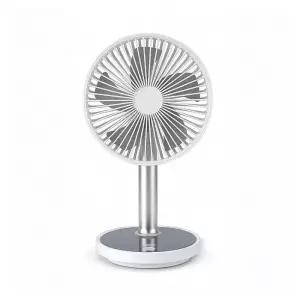 (LETO) 무선 탁상용 미니 선풍기 높이조절 소형 저소음 사무실 책상 캠핑용 캠_ w