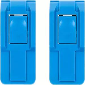 펠리컨 교체 푸시 버튼 래치 중간 파란색(2개 세트)