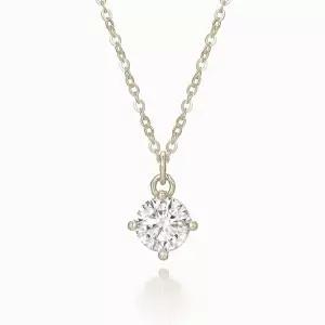 [오네주얼리]18K Aube 7부 랩다이아몬드 목걸이 ONW20420N