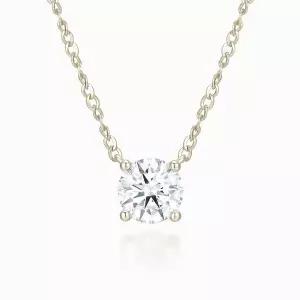 [오네주얼리] 14K Essentiel 1캐럿 랩다이아몬드 목걸이 ONW20440-2N