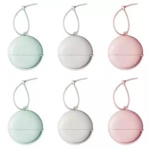 선치 크래프트 6박스 300매 종이 비누 시트 휴대용 여행 일회용 손 세척 ROUND