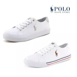[롯데백화점]폴로랄프로렌 캔버스 스니커즈 단화 2종택1 SLATER RFS1012011379OC-W 2CM