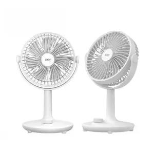 스카이 7엽 날개 BLDC 저소음 탁상용 무선 선풍기 WD5 C타입 소형 _wp