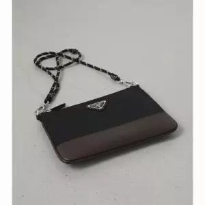 프라다 PRADA 스피드록 리나일론 스마트폰 케이스 핸드폰 파우치 2ZT073 블랙