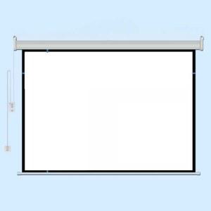 전동 스크린 자동 전동형 강당 방풍 알루미늄 120인치 전용 그늘 패키지 리프팅 출입문