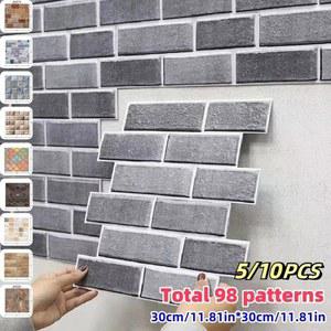 10개입 붙이는 타일 디자인 대리석 공간에 모든 12인치X12인치 접착 두꺼운 가능한 백스플래시 자가 사용