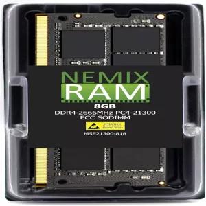네믹스 RAM 8GB DDR4 2666MHZ PC4-21300 1Rx8 1.2V CL19 260핀 ECC SODIMM 시놀로지 디스크스테이션 DS923