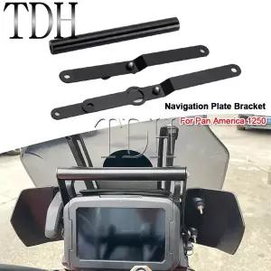 할리 팬 아메리카용 오토바이 내비게이션 휴대폰 마운트 브래킷 휴대폰 크로스바 지지대 마운팅 1250 S RA1