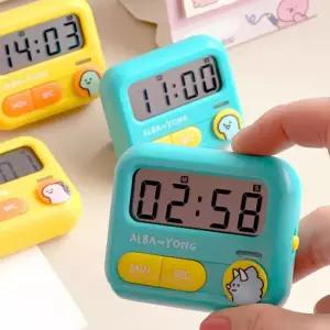 알바용 사각 스톱워치 무소음 플래시 타이머