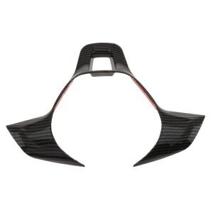 폭스바겐 Mk6 자동차 액세서리 스포츠 인테리어용 세련된 스티어링 휠 스팽글 커버 스티커 프레임