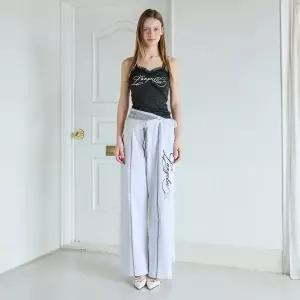 [에고이스트](강남점)[BLUE LABEL] 배색 포인트 스웨트 팬츠 (ES2OPT10)