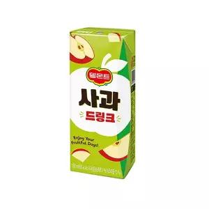 델몬트 드링크팩 사과 190ml X 144팩 / 주스 과즙음료 팩음료