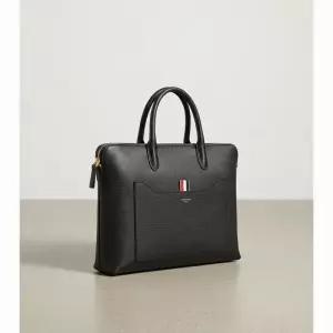 톰브라운 페블 그레인 브리프케이스 블랙 MAG444A 00198 001 남성 서류가방