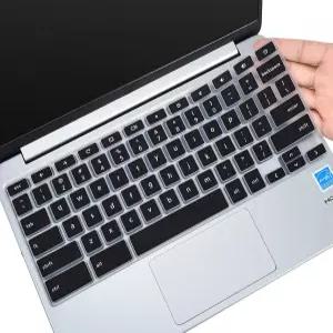 Dell 크롬북 11 3100 3110 C3181 P22T / 3120 3180 3181 3189 5190 11.6 13 3380 13.3 키보드 스킨 블랙