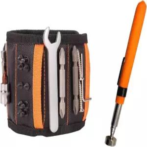 도구용 마그네틱 손목밴드 텔레스코프 픽업 남성용 스타킹 스터퍼 여성 남편을 위한 선물아빠 생일