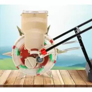 수동 옥수수파종기 큰씨앗 대두 콩 휠 롤러형 기계 모종이식 심는 다기능