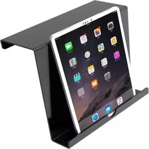 Qsxou 러닝머신 태블릿 홀더 운동용 자전거 독서대 아크릴 책 블랙 스탠드 잡지 및 도서 8.5 x 9.5 2.8