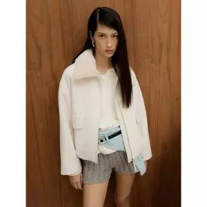 [ZOOC](마산점)[쥬크]오버핏 자수 포인트 카라 티셔츠 Z254MSM014