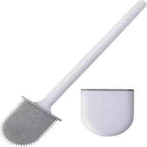 실리콘 화장실 브러시 볼 및 홀더 세트 RV 청소기 벽 욕실 여행용 트레일러 캠핑카 장착