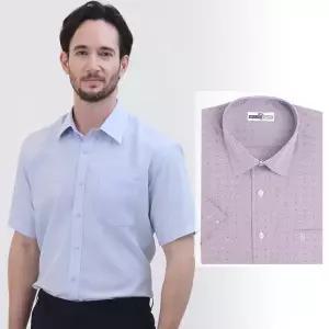 [리빌모아]남자 여름 국내산 고급 원단 반팔 와이셔츠 SJ-L-SHH-550S