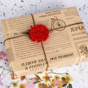 카네이션 꽃 코사지 레드 브로치 어버이날 스승의날 단체 행사용 뱃지 장식