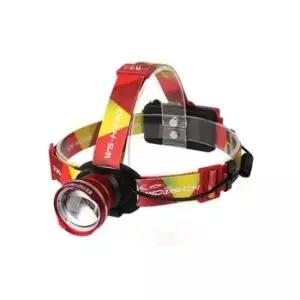 파츠 LED 충전줌헤드랜턴(레드/배터리겸용/밝기(lm)- (P)XML-U2 1050/NAVI)