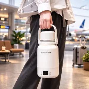 여행용커피포트 대용량 물끓이는 텀블러 전기 포트 보온병 휴대용 온도조절