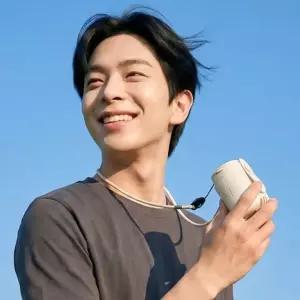 오아 바디팬맥스 휴대용 미니 목걸이 선풍기 넥 밴드 초경량 무선 목풍기 허리 클립형