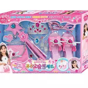 901M 공주놀이 요술봉 구두 왕관 액세서리 세트 악세서리 메이크업박스