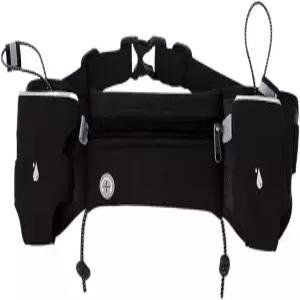 마라톤 조깅 사이클링 러닝 하이드레이션 벨트 허리 가방 파우치 패니 팩 250ml 물병 휴대폰 홀더