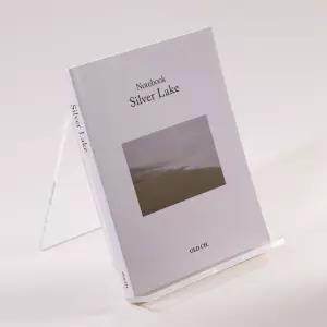 몰리 아크릴 책꽂이 책 디스플레이 홀더 6 x 8 투명 이젤 스탠드 앨범 CD 잡지 그림 접시 예술 작품 휴대폰