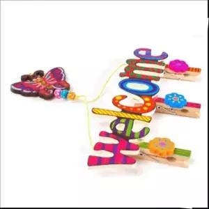 [문구/오피스] 웰컴사진집게만들기 3매