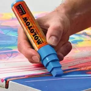 [문구/오피스] 베이직 마카 6색세트 색깔매직 유성마카펜 매직펜