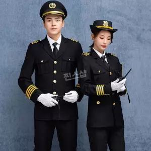 제복 파일럿 컨셉 의상 상하의 승무원 튬 스튜어디스 옷