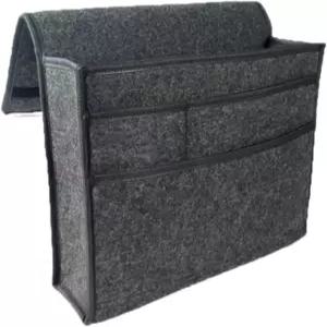 TMMLIJIP 침대 포켓 3피스 걸이 정리함 소파 펠트 보관 가방 리모컨 휴대폰 안경 옆 위한 4개 포함