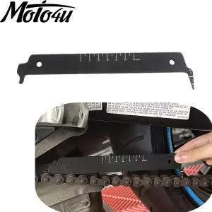 오토바이 체인 검사기 마모 표시기 범용 체인 후크 볼트 측정 도구 420 428 520 525/530 체인용 게이지 눈