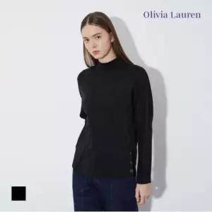 [올리비아로렌]올리비아로렌 MG01 하프넥 핀턱 탑 VOCAL4S1241 (47223913)