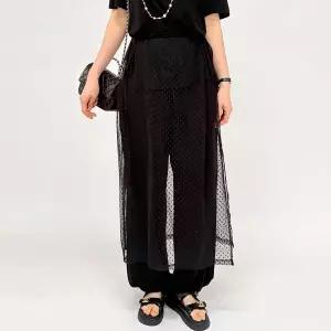 [하프클럽/] 점박포인트랩스커트 RAX532M604 빅사이즈