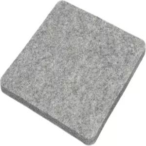 파티킬 울 프레싱 매트 8.5인치 x 다림질 패드 담요 0.5인치 두꺼운 내열 퀼팅 회색