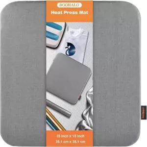 크리컷 이지 프레스 크래프트 언온 매트 파워 열 기계용 두할로 다림질 절연 이송 T 셔츠 및 HTV 비닐